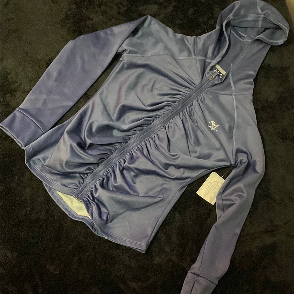 Stylish Blue Hoodie Sweatshirt